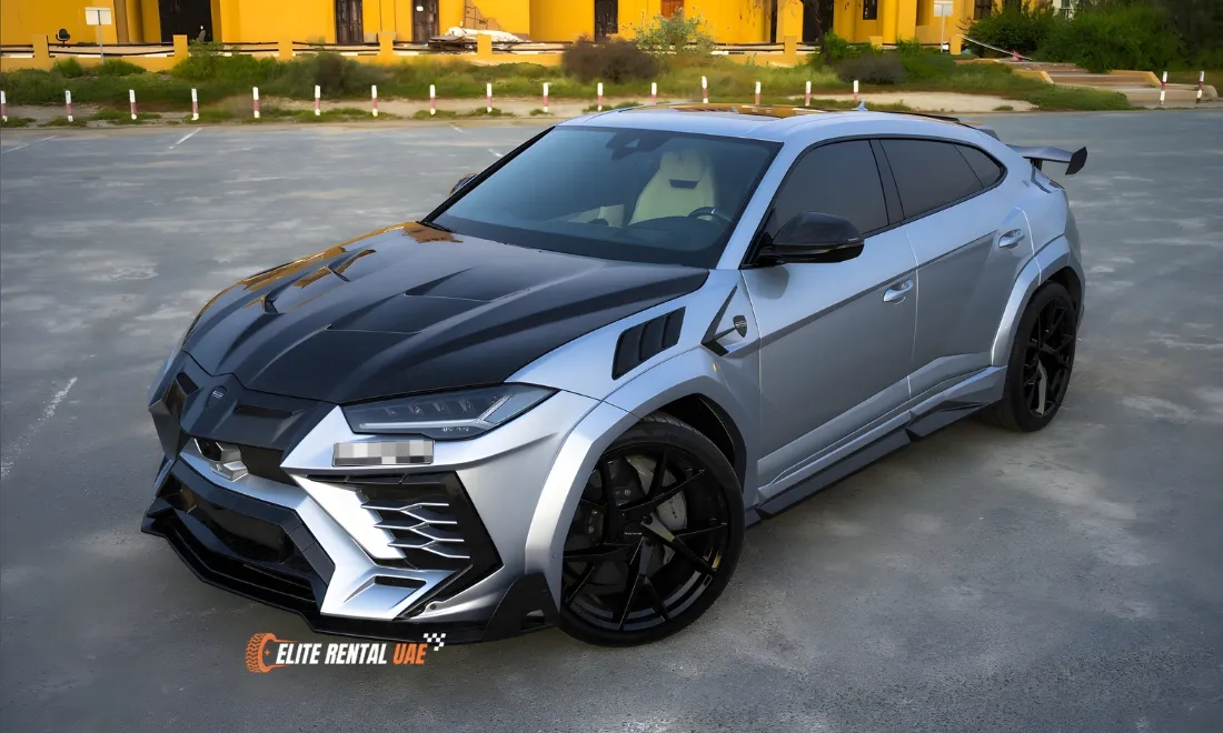 Lamborghini Urus Mansory luxury SUV available for rent in Dubai and all over the UAE