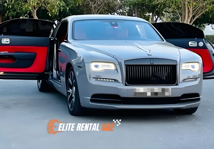 Side profile of Rolls Royce Wraith showcasing bold luxury coupe design